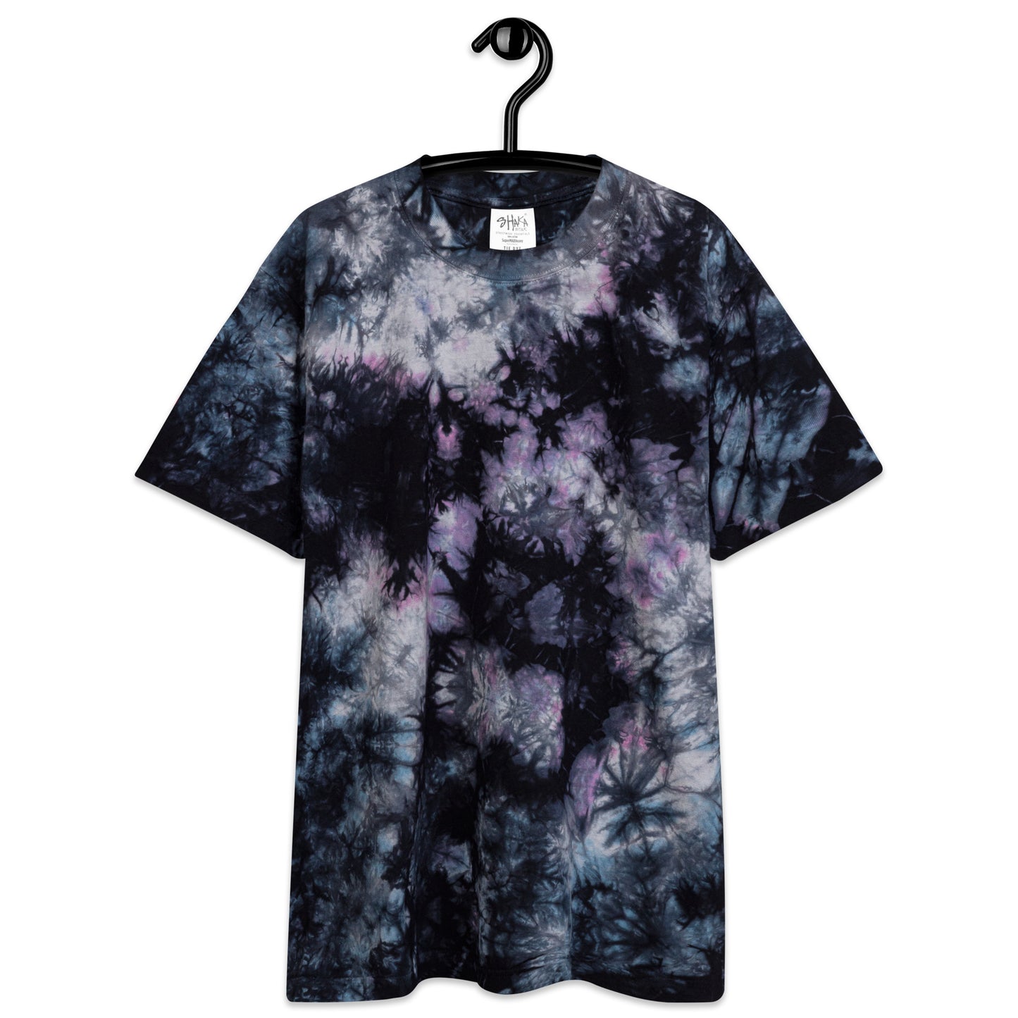 Heart on Your Sleeve Oversized Tie-dye T-shirt