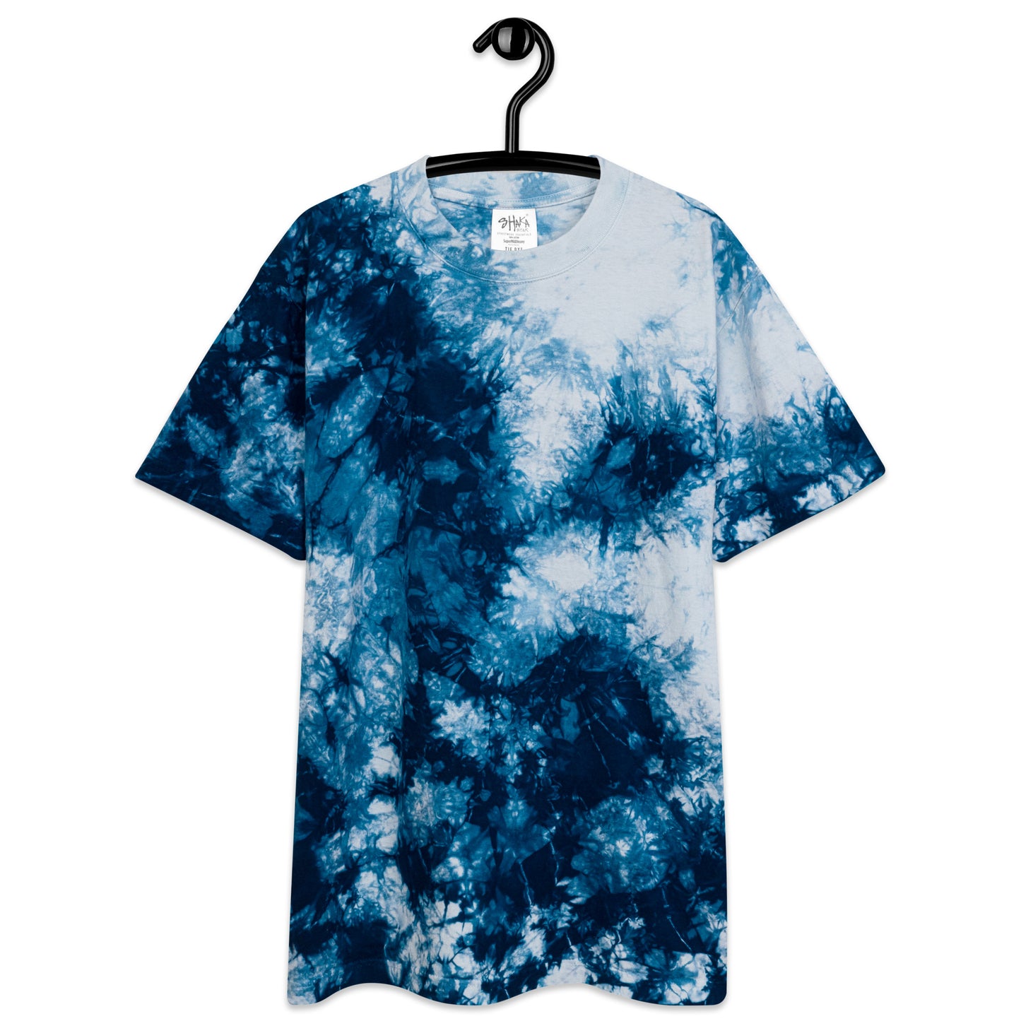 Heart on Your Sleeve Oversized Tie-dye T-shirt