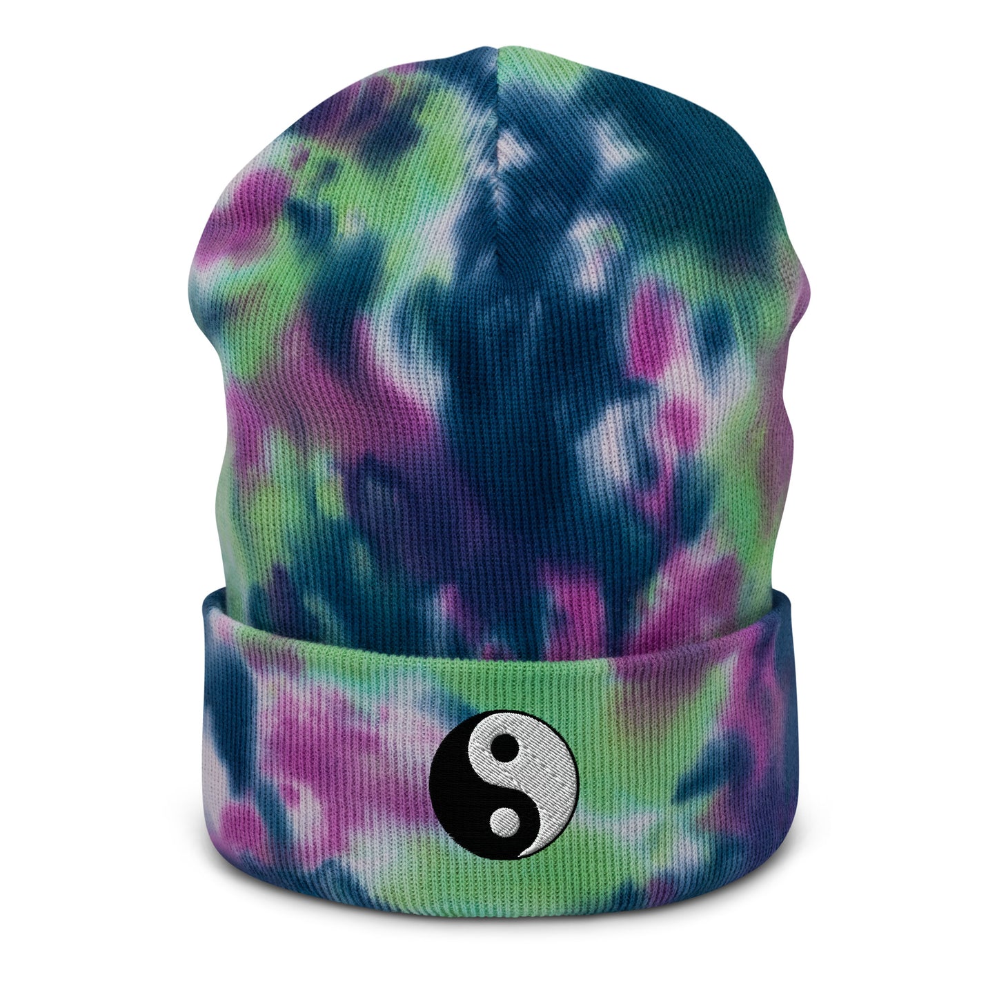 Yin Yang Tie-dye beanie