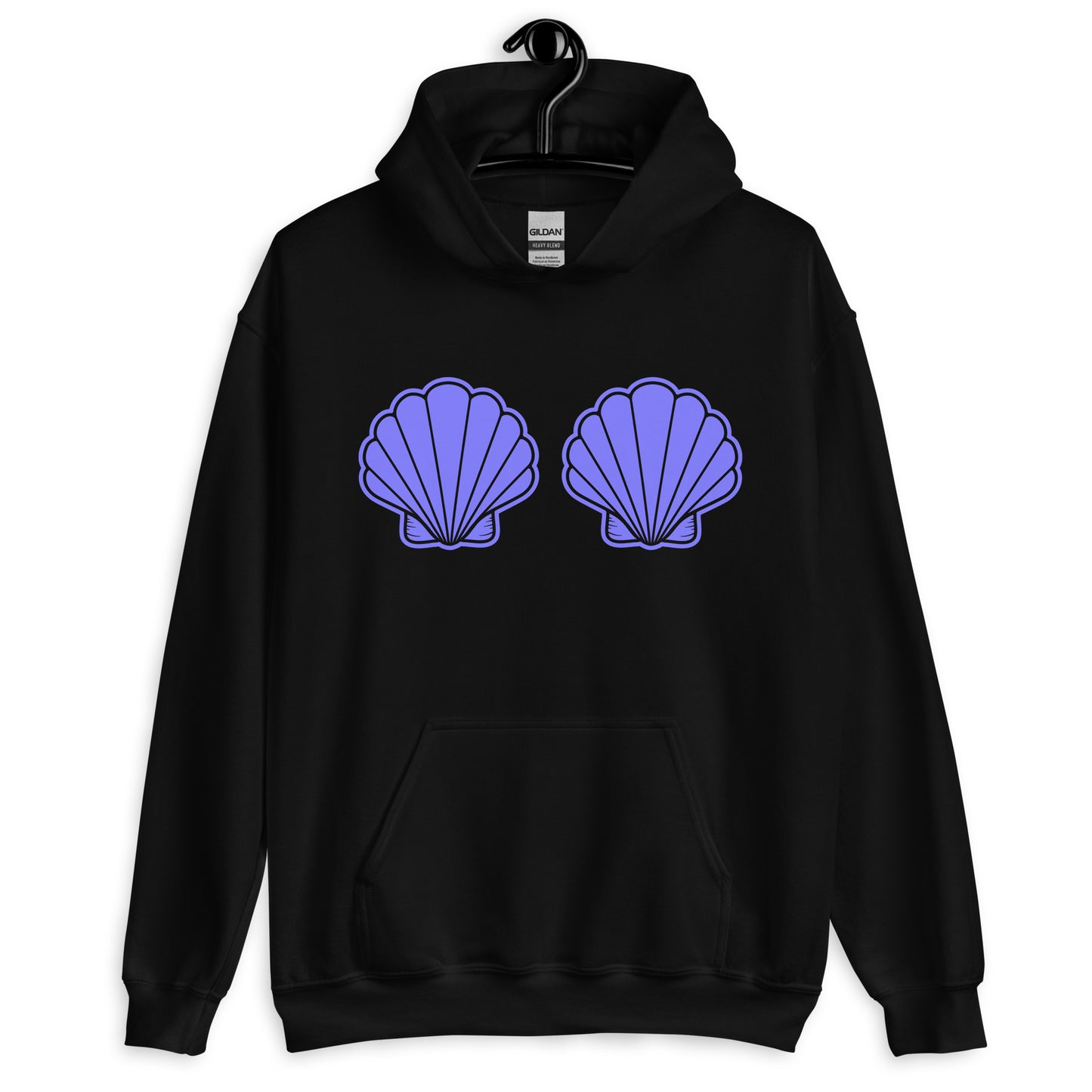 Mermaid Shell Bra Unisex Hoodie