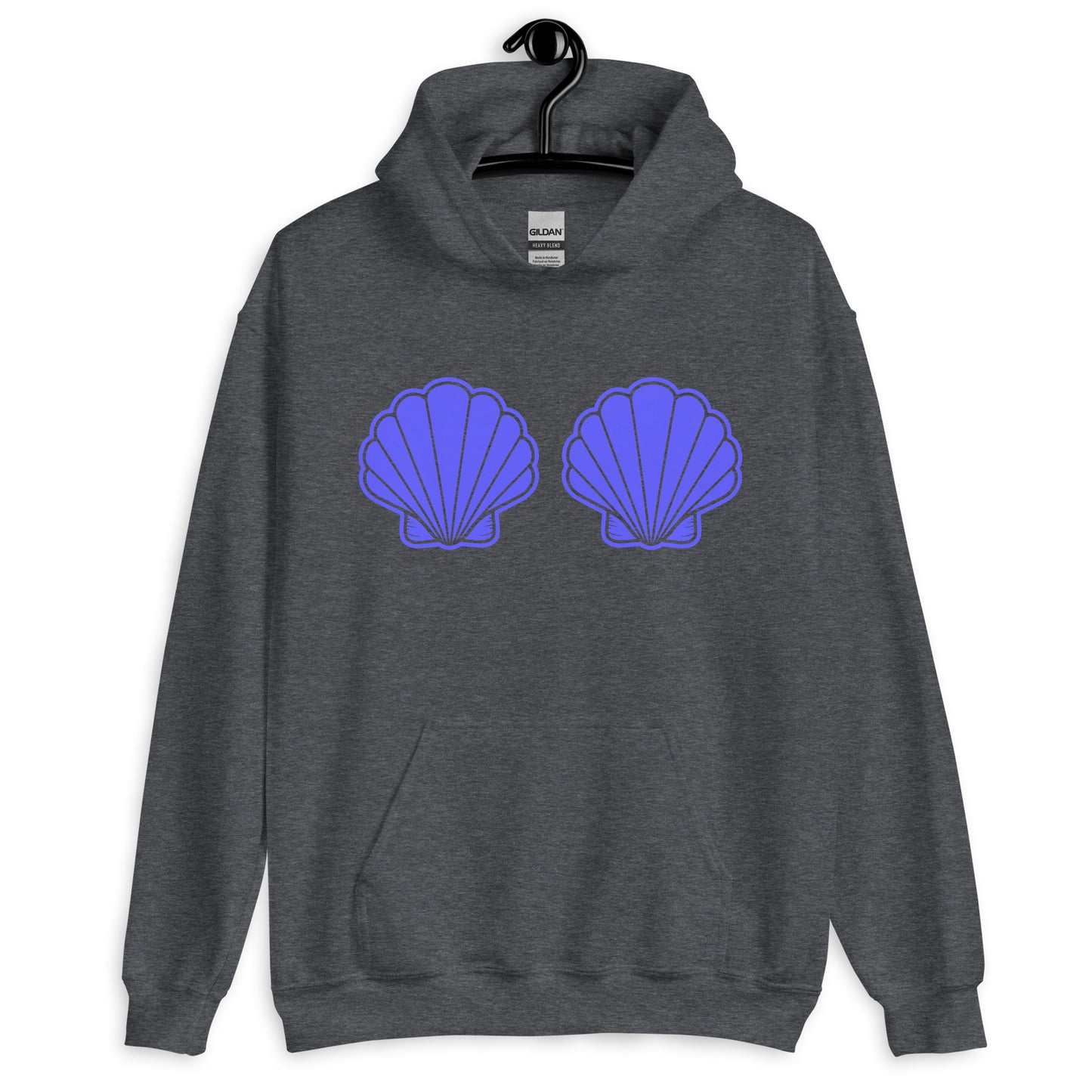 Mermaid Shell Bra Unisex Hoodie