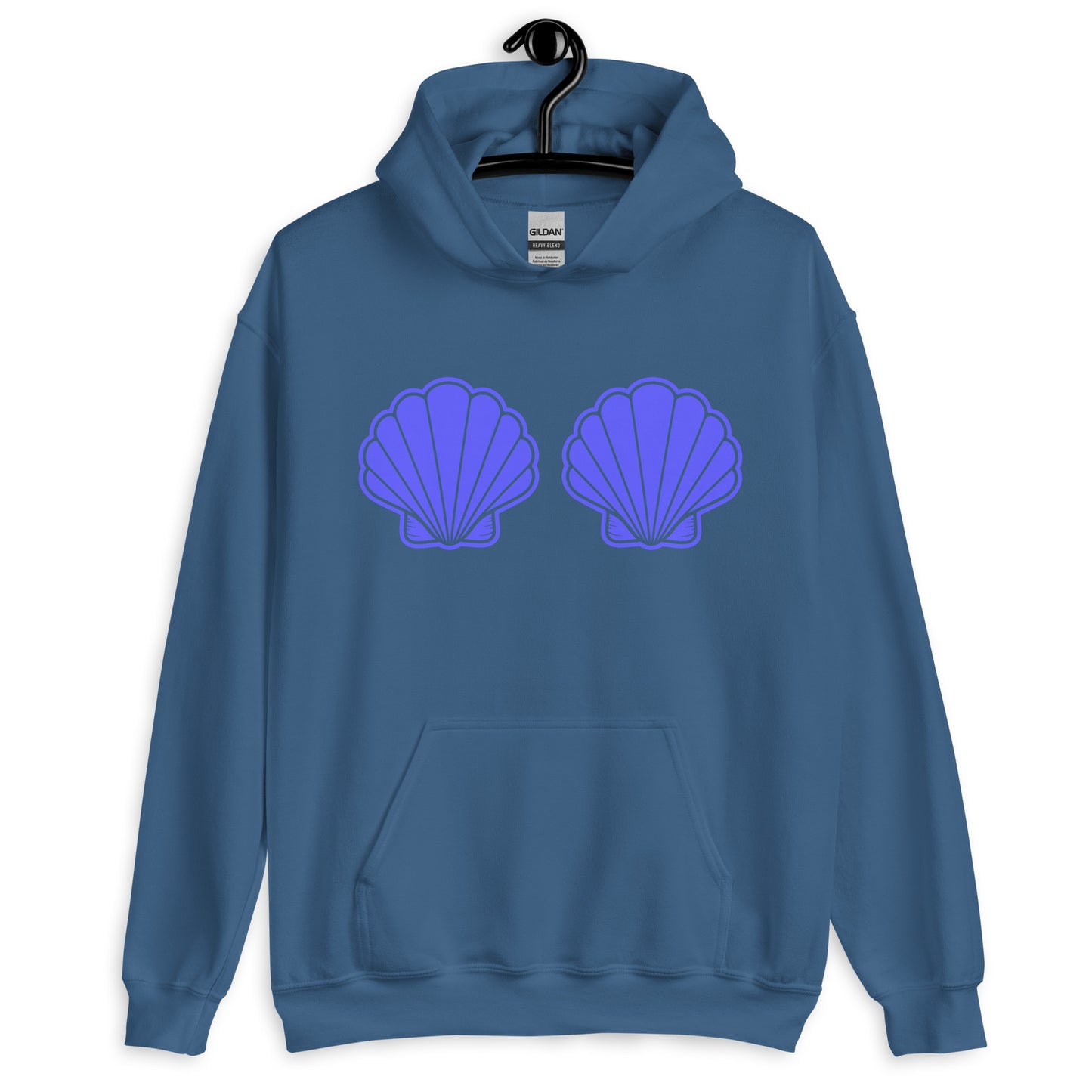 Mermaid Shell Bra Unisex Hoodie
