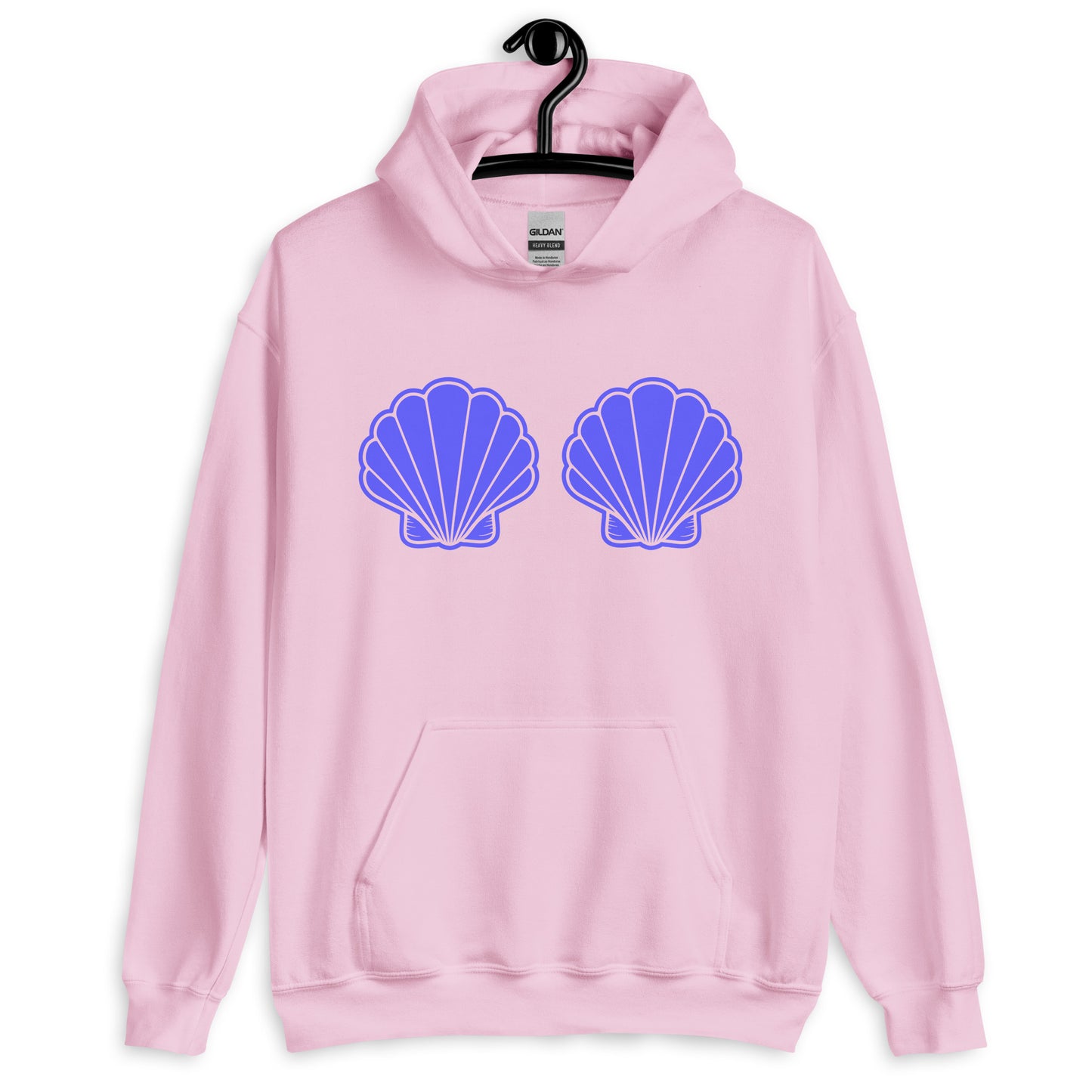 Mermaid Shell Bra Unisex Hoodie