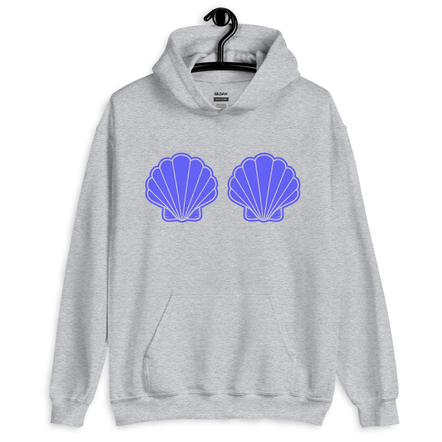 Mermaid Shell Bra Unisex Hoodie