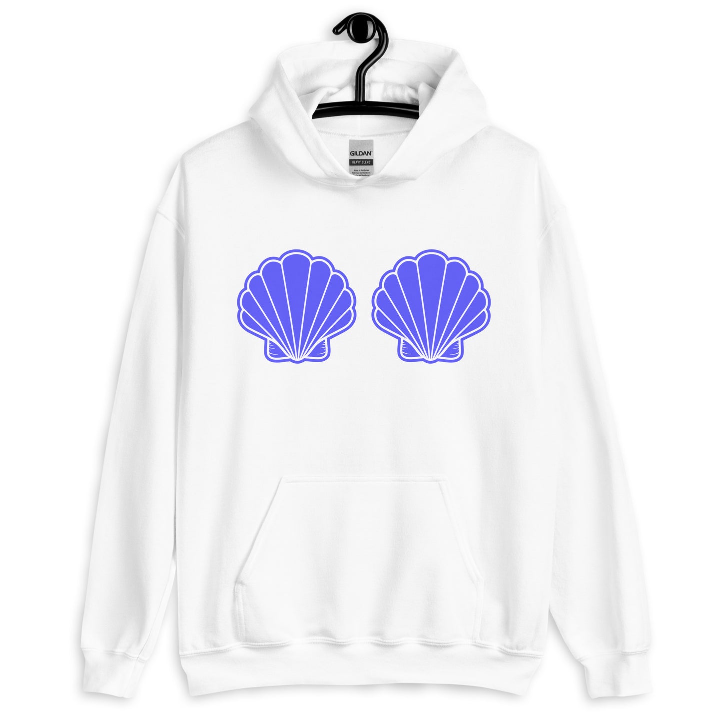 Mermaid Shell Bra Unisex Hoodie
