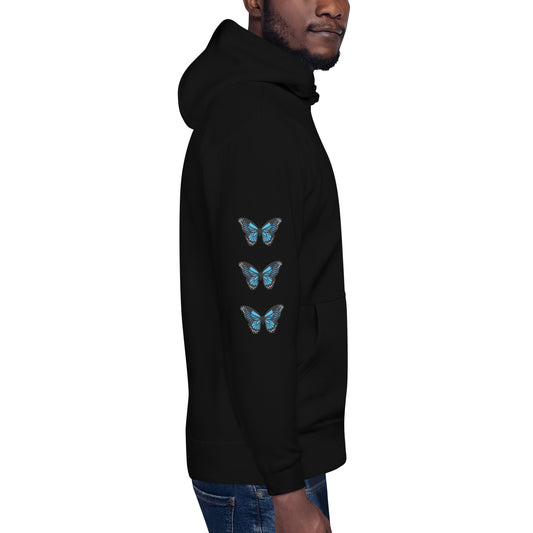 Butterfly Sleeve Unisex Hoodie