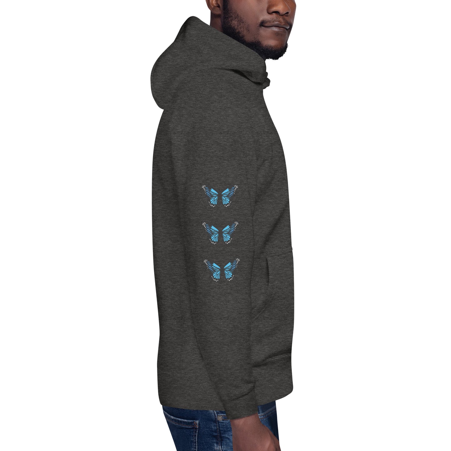 Butterfly Sleeve Unisex Hoodie