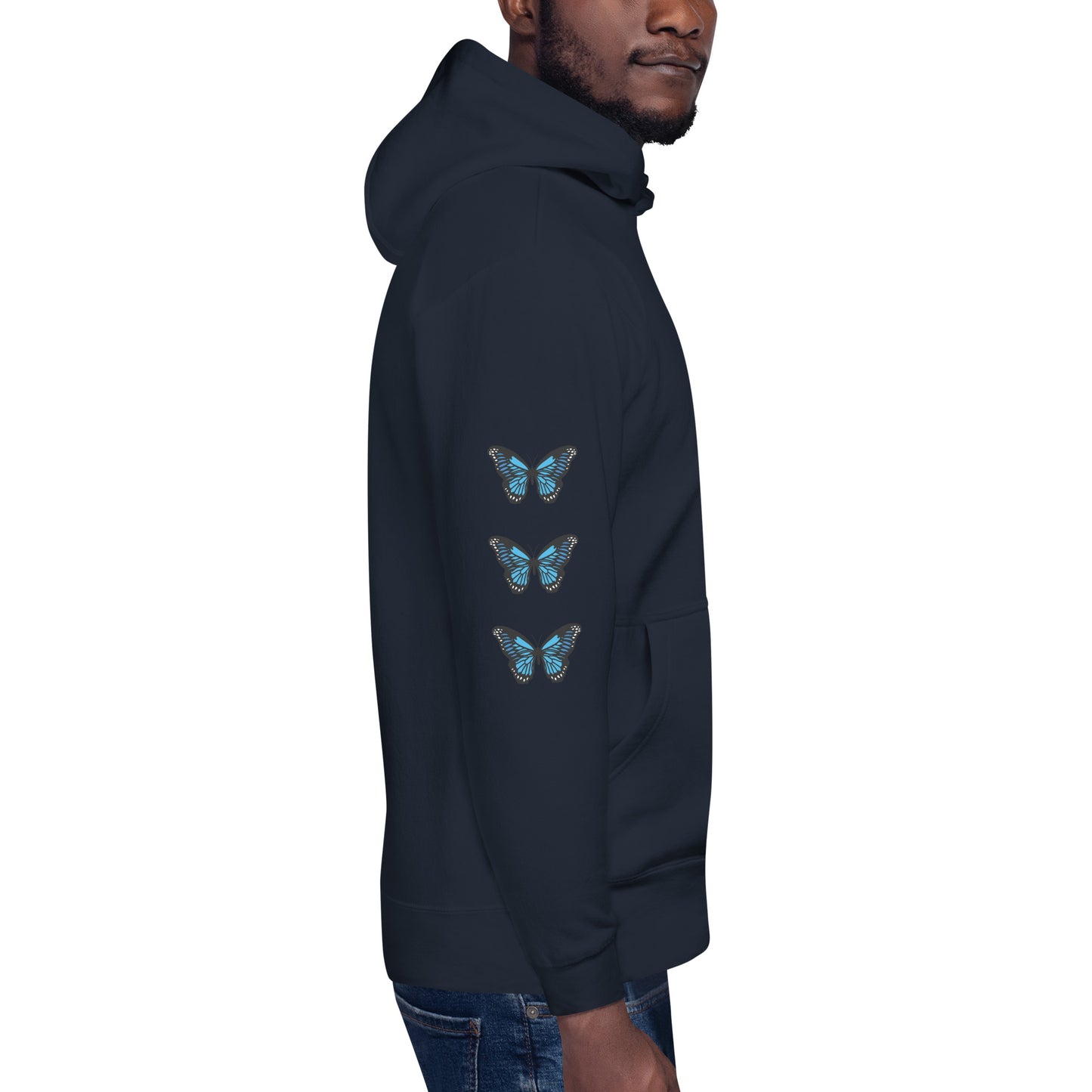 Butterfly Sleeve Unisex Hoodie