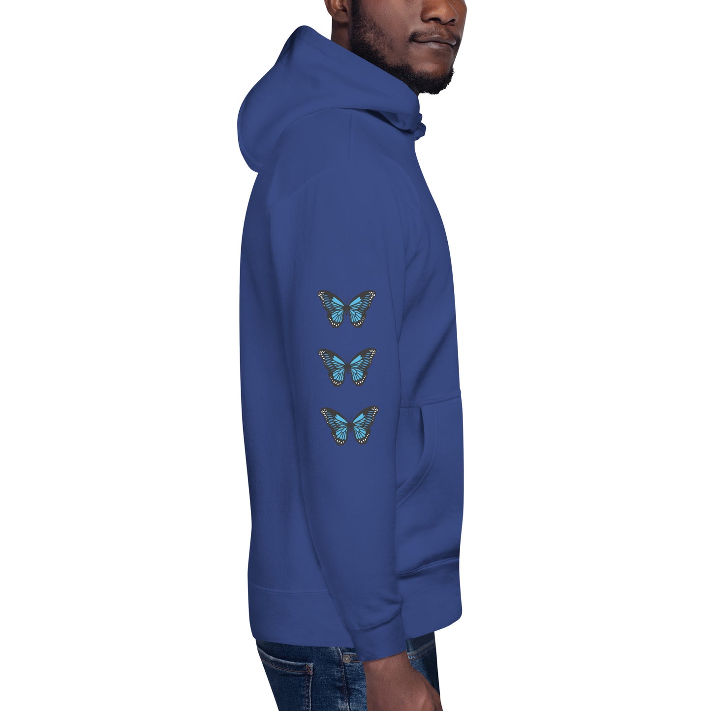 Butterfly Sleeve Unisex Hoodie