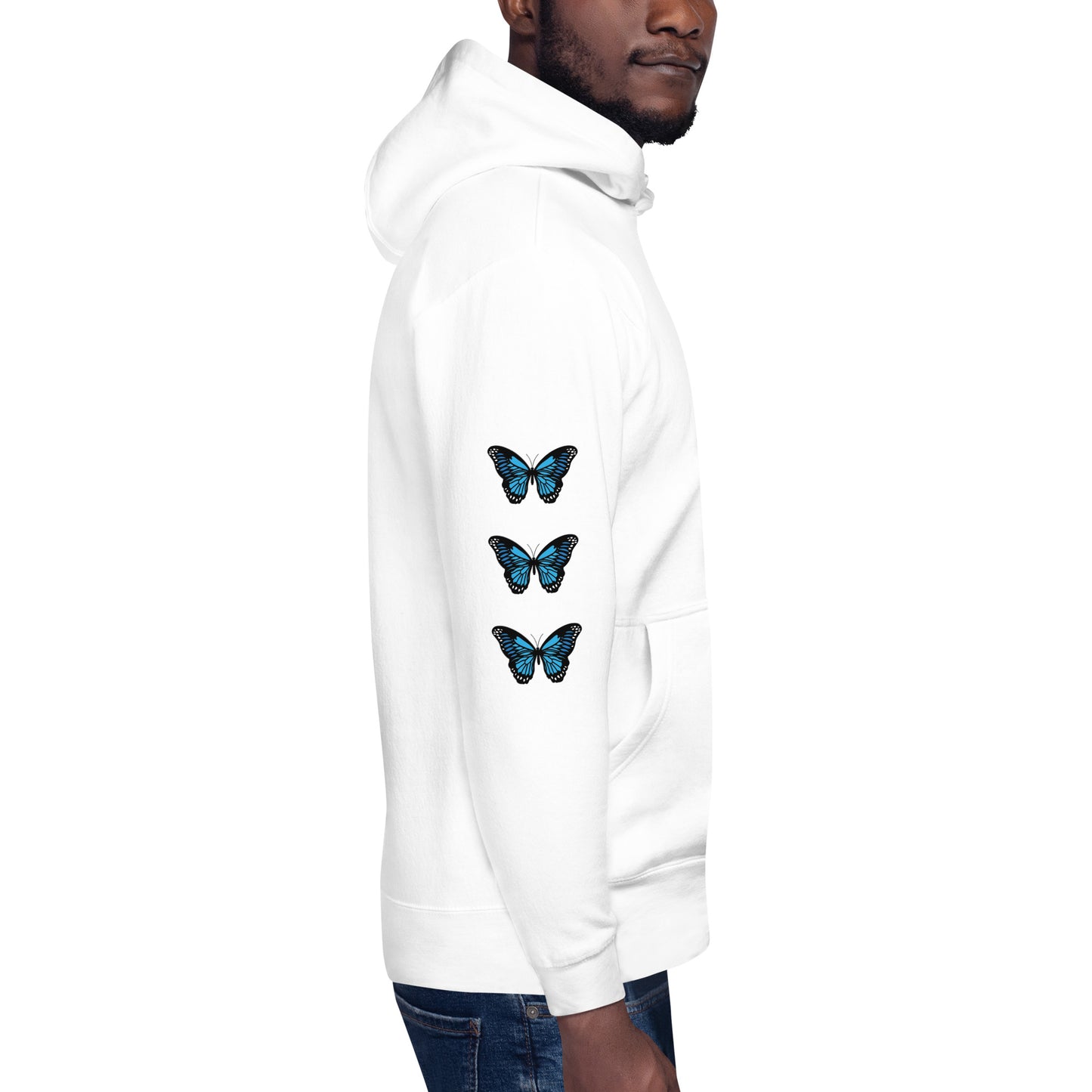 Butterfly Sleeve Unisex Hoodie