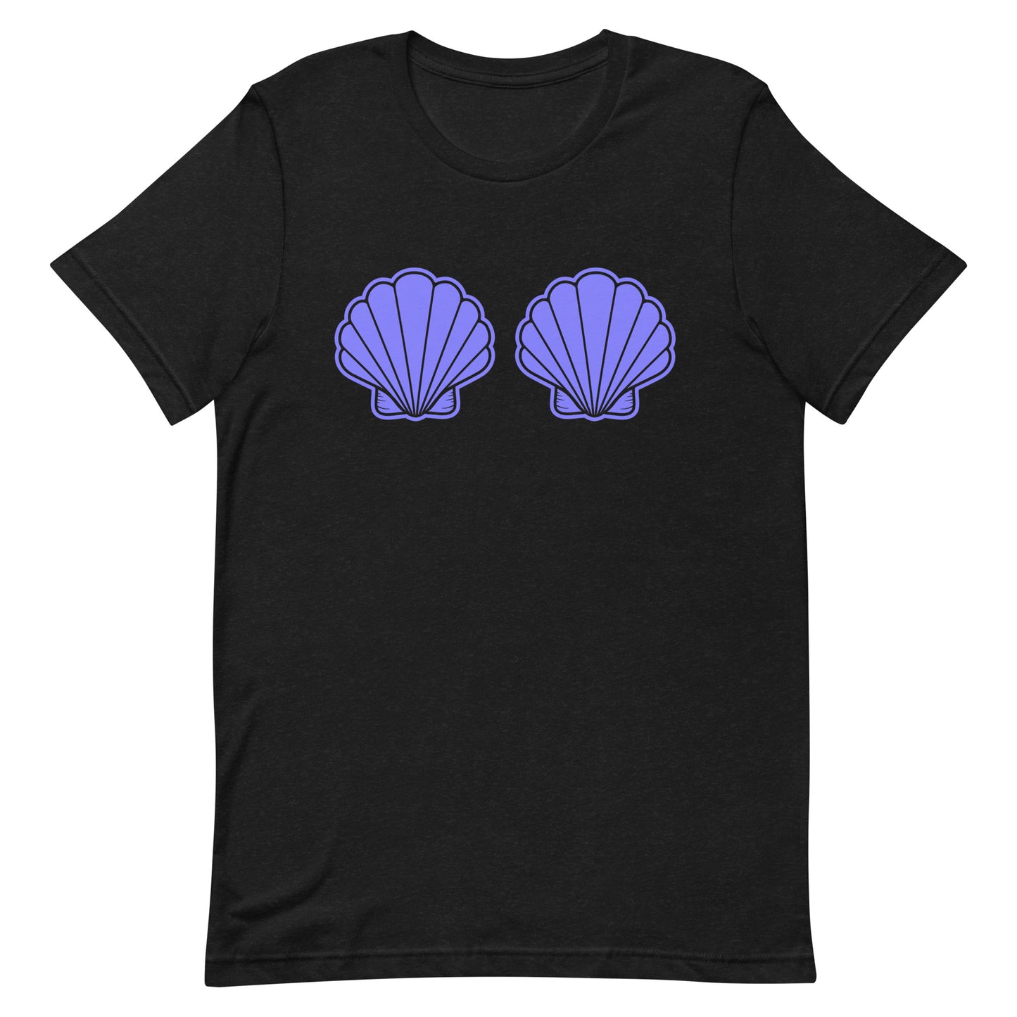 Mermaid Shell Bra unisex t-shirt