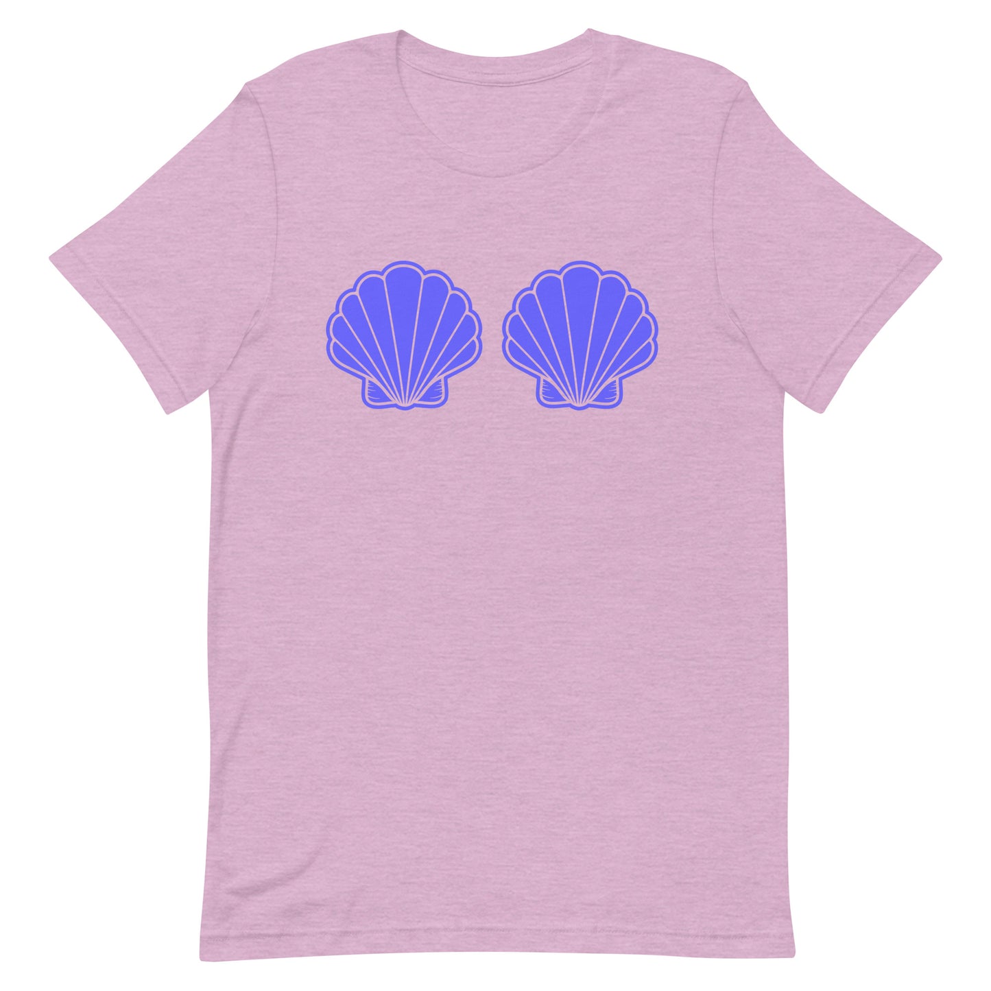 Mermaid Shell Bra unisex t-shirt