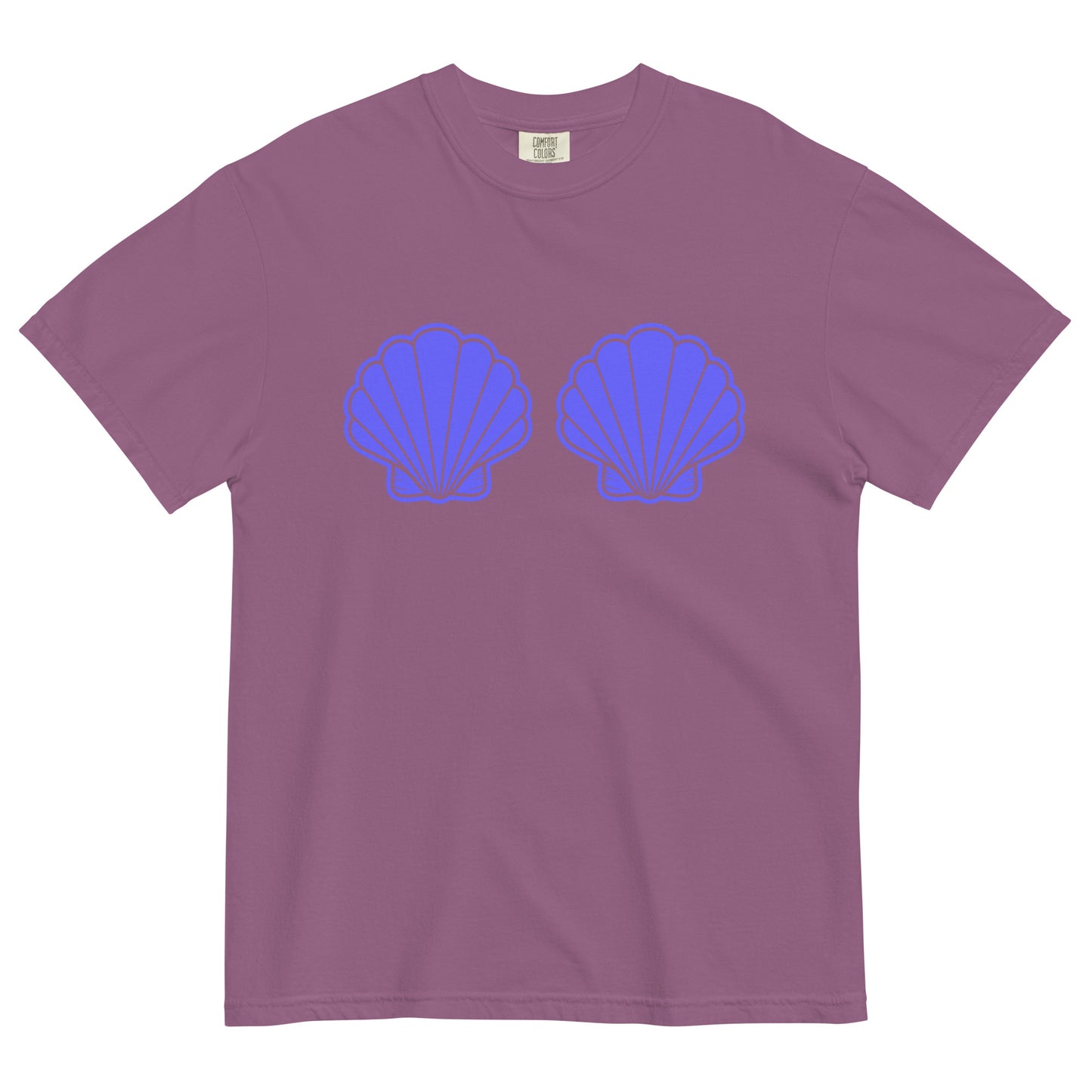 Comfort Colors Mermaid Ariel Shell Shirt