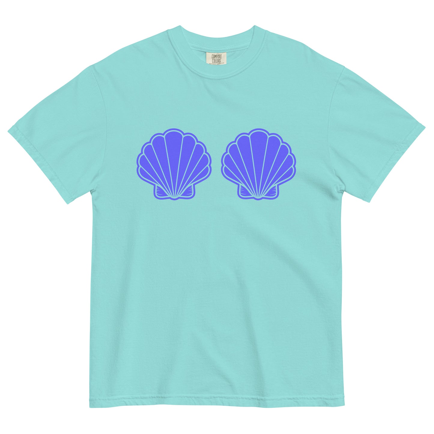 Comfort Colors Mermaid Ariel Shell Shirt