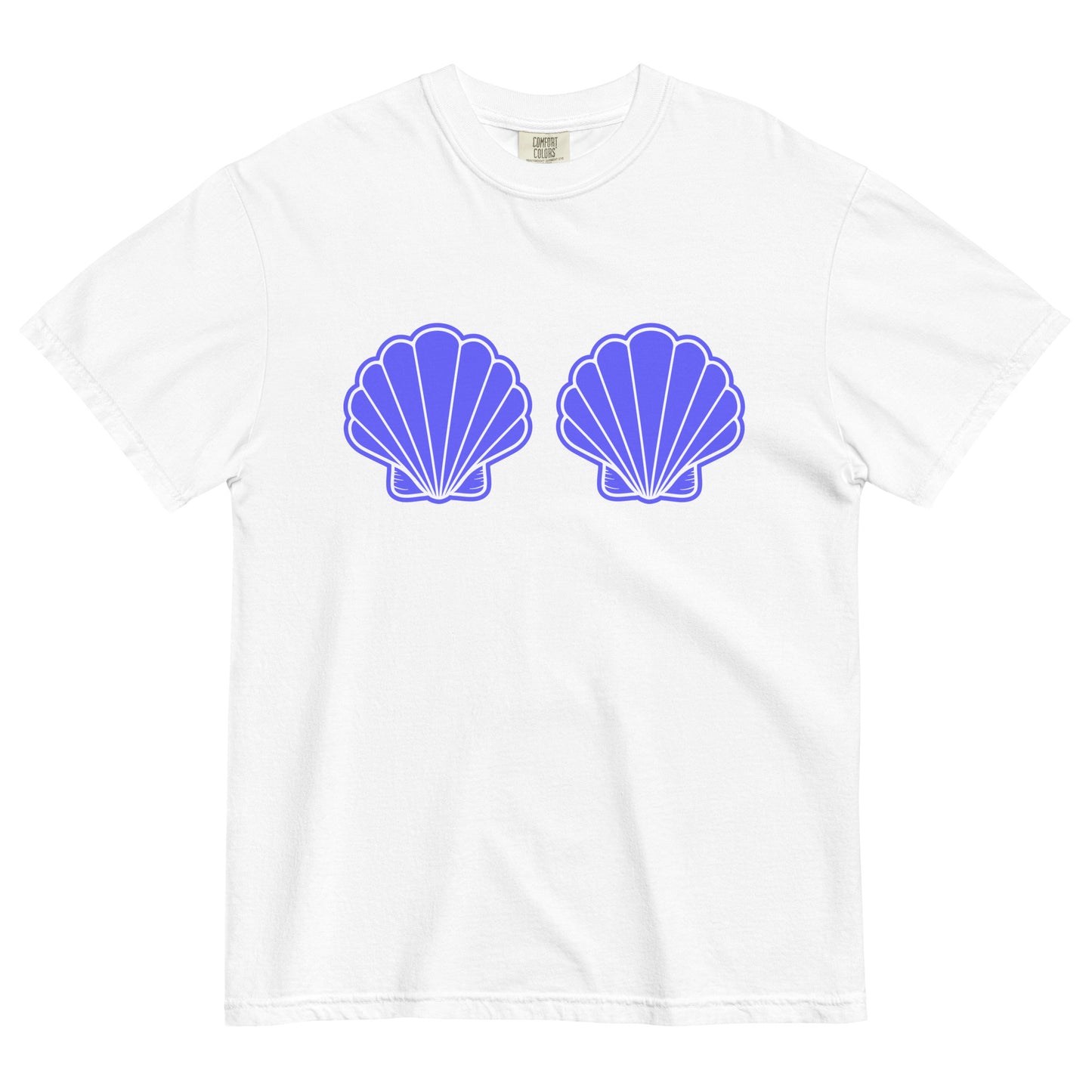 Comfort Colors Mermaid Ariel Shell Shirt