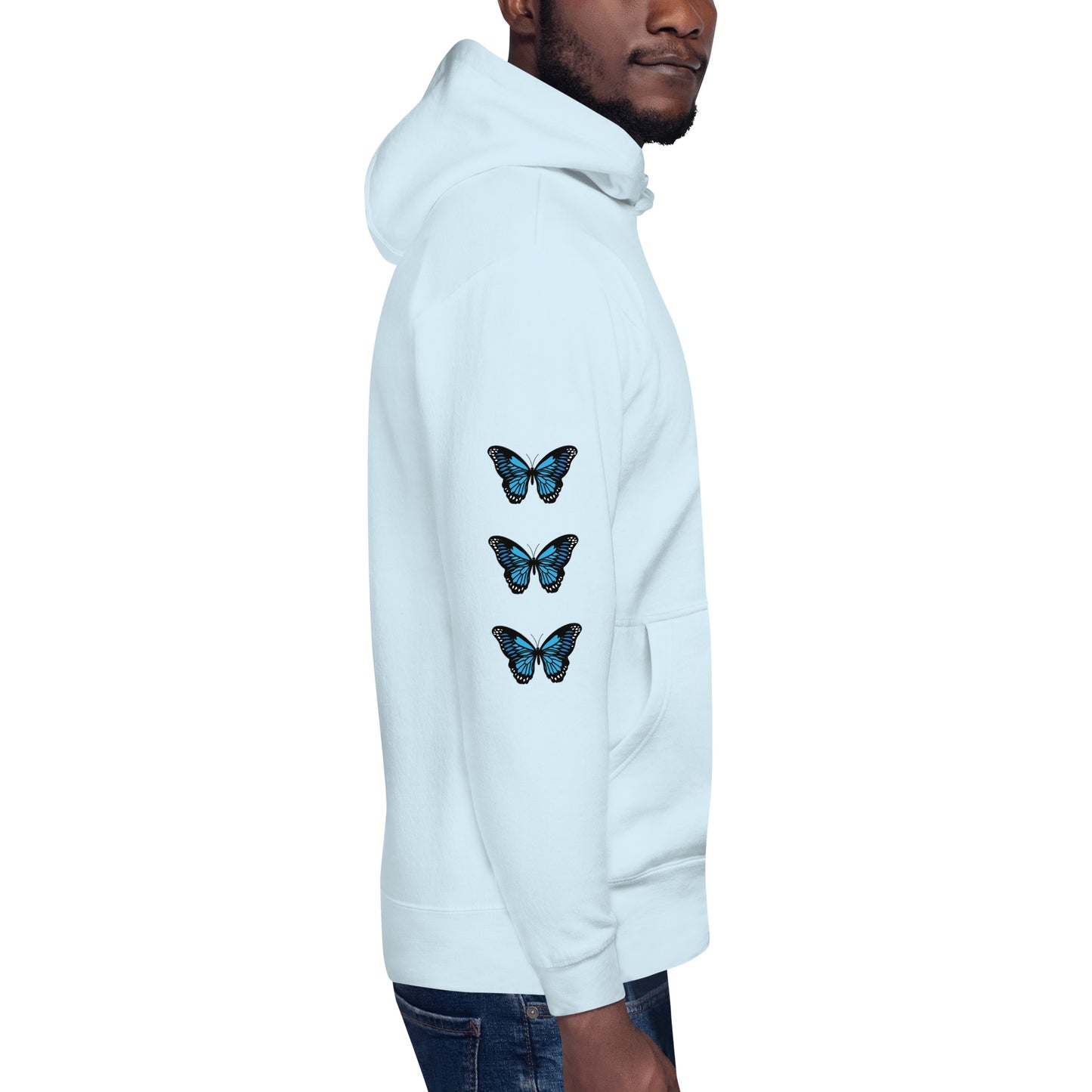 Butterfly Sleeve Unisex Hoodie