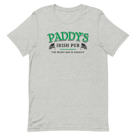 Paddy's Irish Pub Worst Bar in America Always Sunny in Philadelphia Unisex T-Shirt