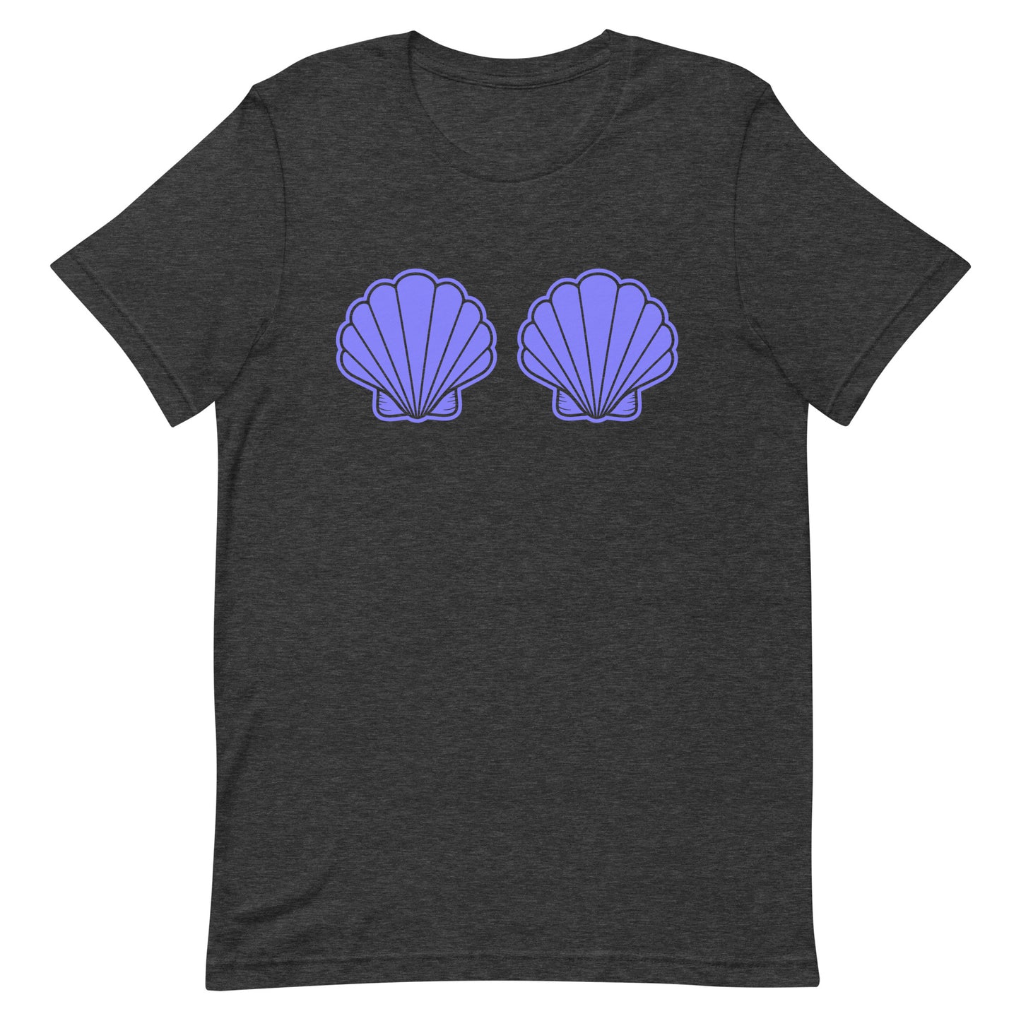 Mermaid Shell Bra unisex t-shirt