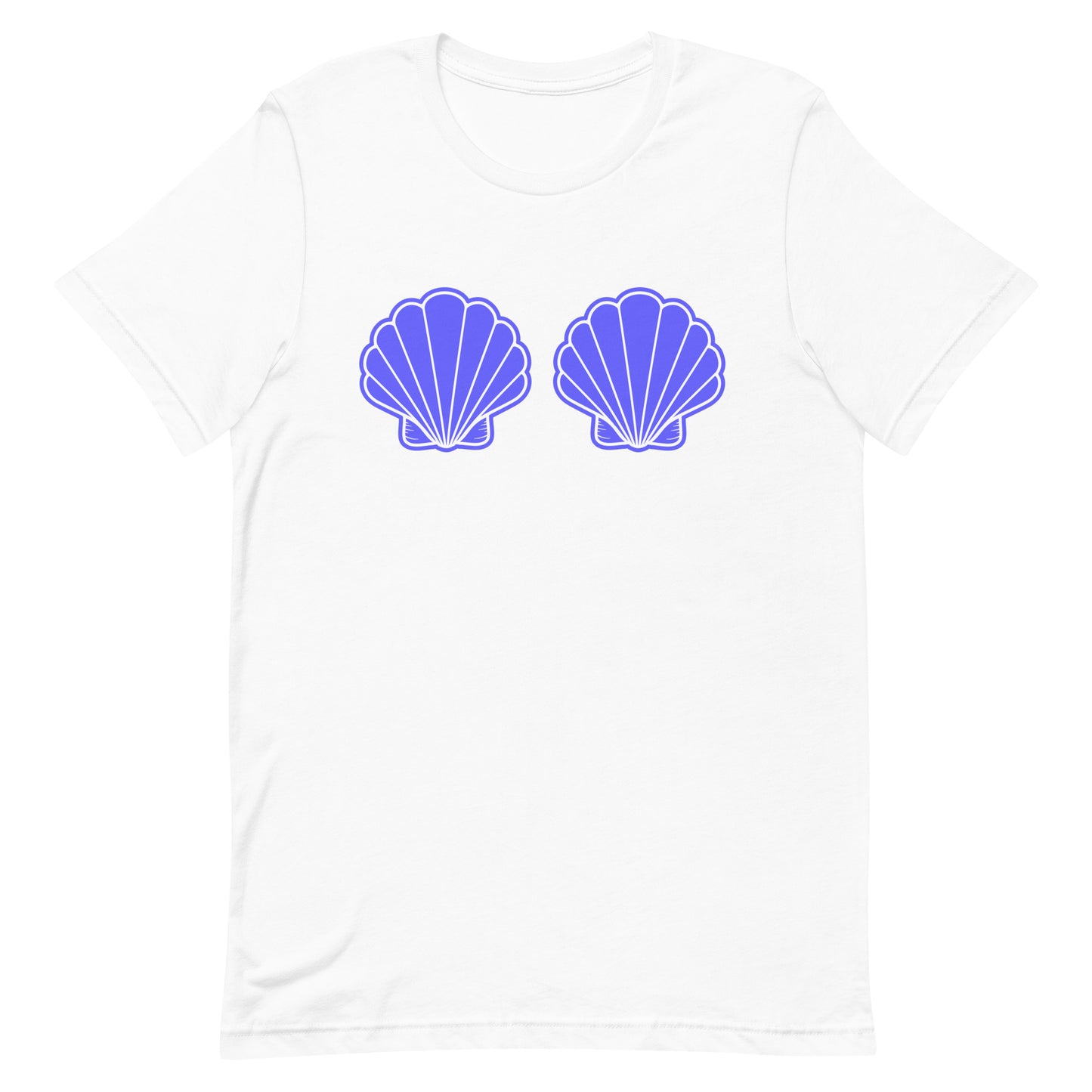 Mermaid Shell Bra unisex t-shirt